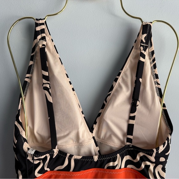 Sanctuary Women's Beach Conversations Plunge Mio One-Piece Swimsuit Size Small - Picture 6 of 11